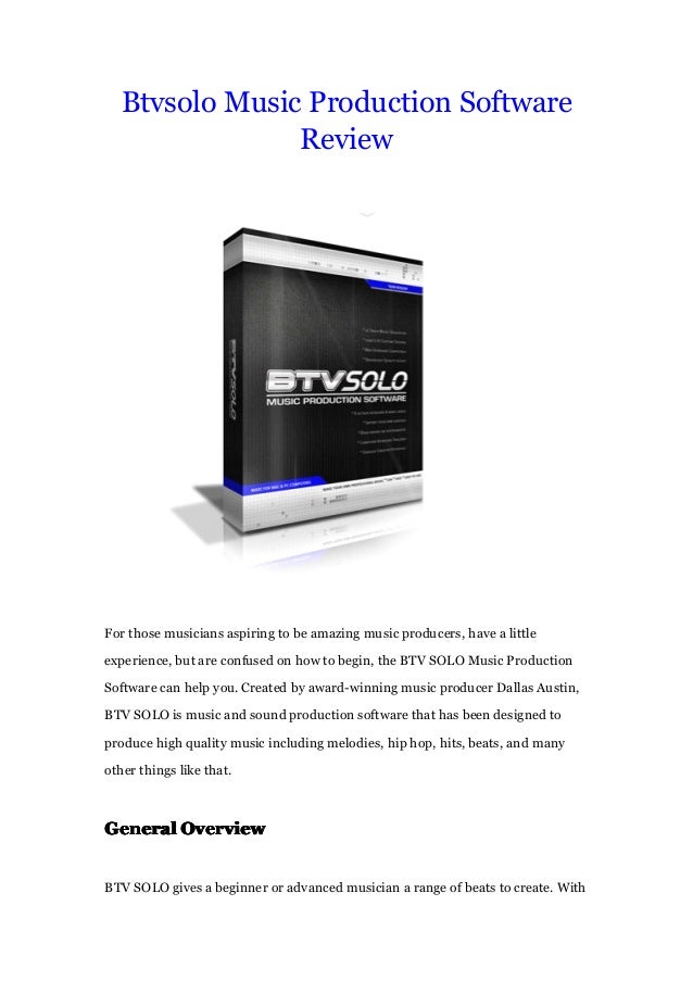 free download btv solo software